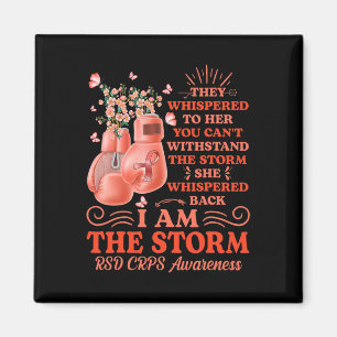 Ich bin der Sturm RSD CRPS Awareness Boxing Handsc Magnet