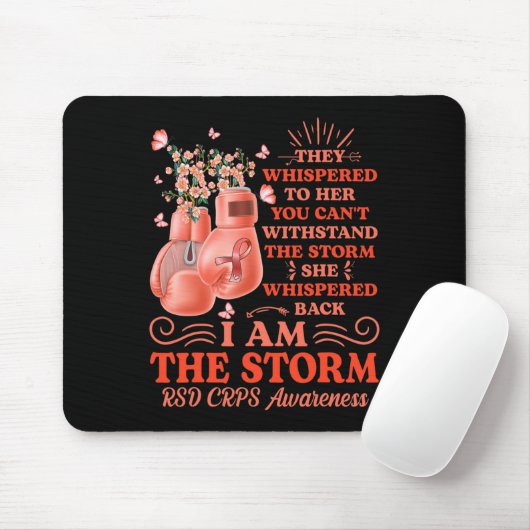 Ich bin der Sturm RSD CRPS Awareness Boxing Handsc Mousepad (Mit Mouse)