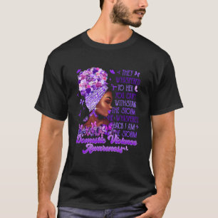 Ich bin der Sturm Schwarze Frau Überlebende häusli T-Shirt