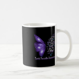 Ich bin der Sturm Suizidprävention Butter Kaffeetasse