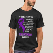 Ich bin der Sturm Support Fibromyalgie Bewusstsein T-Shirt (Vorderseite)