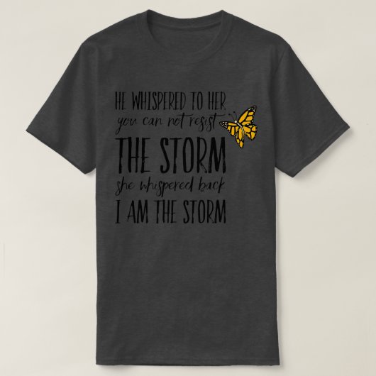 Ich bin der Sturm T-Shirt (Design vorne)