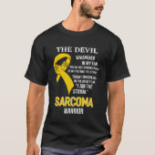 Ich bin der Sturm Unterstützung Sarcoma Bewusstsei T-Shirt (Vorderseite)