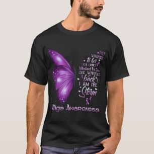 Ich bin der Sturm Vitiligo-Butterfly T-Shirt