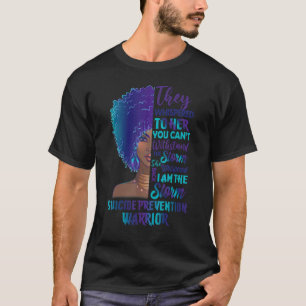 Ich bin der Sturmgewitter-Krieger für Suizidpräven T-Shirt