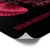 Ich bin der Sturmhirnaneurysma-Butterfly Poster (Ecke)