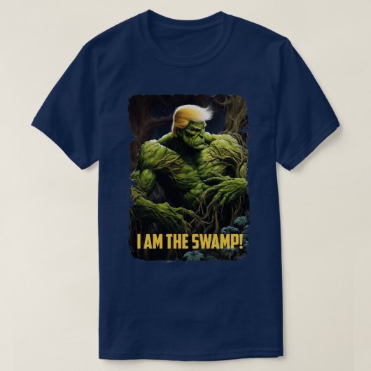 Ich bin der Sumpf T-Shirt (Design vorne)