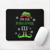 Ich bin der Sushi liebende Elf Weihnachten Mousepad (Mit Mouse)
