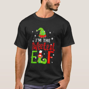 Ich bin der süßeste Elf-Funny-Weihnachtself-Matchi T-Shirt