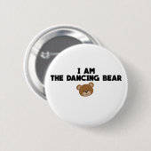 Ich bin der Tanzbär Button (Vorne & Hinten)