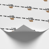 Ich bin der Tanzbär Geschenkpapier (Ecke)