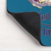 Ich bin der Tee lustiger Meme Mousepad (Ecke)