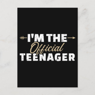 Ich bin der Teenager, 13. Geburtstag Postkarte
