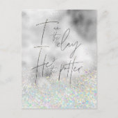 Ich bin der Ton; er ist der Potter Christlich Postkarte (Vorderseite)