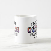 Ich bin der Trainer, deshalb Kaffeetasse (Mittel)