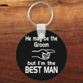 Ich bin der Trauzeuge Schlüsselanhänger (Vorderseite)