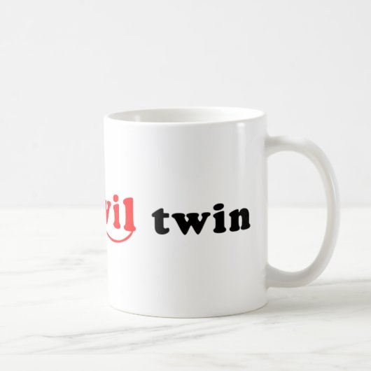 Ich bin der Übel-Zwilling Kaffeetasse (Rechts)