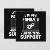 Ich bin der unbezahlte Computer des technischen Su (Vorne/Hinten)