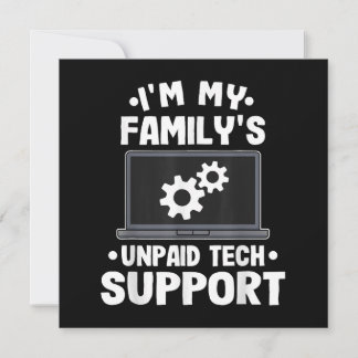 Ich bin der unbezahlte Computer des technischen Su