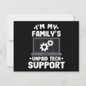 Ich bin der unbezahlte Computer des technischen Su (Rückseite)