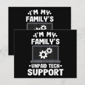 Ich bin der unbezahlte Computer des technischen Su (Vorne/Hinten)