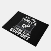 Ich bin der unbezahlte Computer des technischen Su Fußmatte (Schrägansicht)
