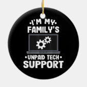 Ich bin der unbezahlte Computer des technischen Su Keramik Ornament (Hinten)