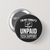 Ich bin der unbezahlte Technik-Support meiner Fami Button (Vorne & Hinten)