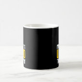 Ich bin der unbezahlte Technik-Support meiner Fami Kaffeetasse (Mittel)