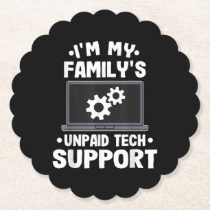 Ich bin der unbezahlte Technik-Support meiner Fami Untersetzer
