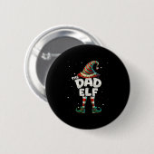 Ich bin der Vater Elf Familie Matching Group Weihn Button (Vorne & Hinten)