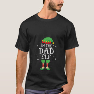 Ich bin der Vater Elf Weihnachtsfamilie Matching P T-Shirt