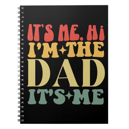 Ich bin der Vater, ich bin der lustige Vater. Notizblock (Vorderseite)