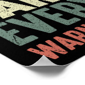 Ich bin der verrückte Bauer, den Sie alle gewarnt  Poster (Ecke)