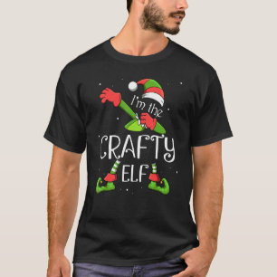 Ich bin der verrückte Elf, der Weihnachtsmann für T-Shirt