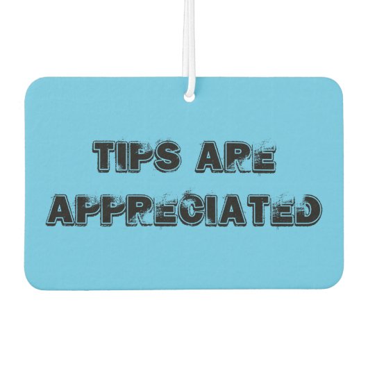 Ich bin der vorgesehene Freibrief für die Fahrerfr Autolufterfrischer (Vorderseite)