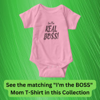 Ich bin der wahre BOSS! Matching Mama Baby, T - Sh