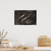 Ich bin der Walrus Poster (Küche)