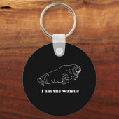 Ich bin der Walrus Schlüsselanhänger (Vorderseite)