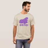 Ich bin der Walrus-T - Shirt (Vorne ganz)