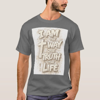 Ich bin der Weg, die Wahrheit, das Leben – Graffit T-Shirt
