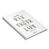 Ich bin der Weg, die Wahrheit und das Leben Typogr Notizblock (Rechte Seite)