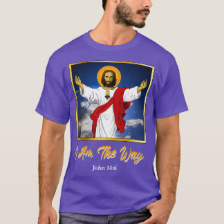 Ich bin der Weg Jesus v1 2 T-Shirt