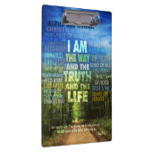 Ich bin der Weg und die Wahrheit und das Leben - J Klemmbrett (Rechts)