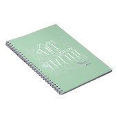 Ich bin der Wein. Sie sind die Zweige. Notizblock (Rechte Seite)