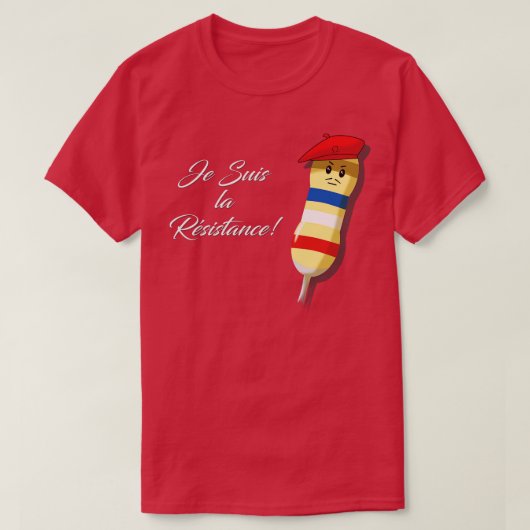 Ich bin der Widerstand T-Shirt (Design vorne)