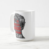 Ich bin der wildeste Traum meiner Vorfahren Kaffeetasse (Vorderseite Links)