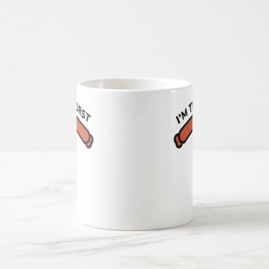 Ich bin der Wurst Kaffeetasse (Mittel)