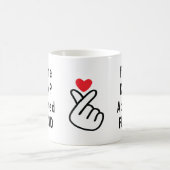 Ich bin der zugesagte KPOP-Freund Kaffeetasse (Mittel)