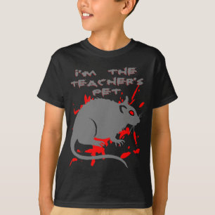 "Ich bin des Lehrers Liebling" Ratte T-Shirt